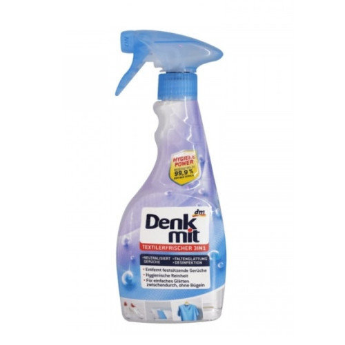 Освіжувач для текстильних виробів Denkmit Textilerfrischer 3in1 500 мл Освіжувач для текстильних виробів Denkmit Textilerfrischer 3in1 500 мл